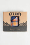 Plaid Quilted Bison Blanket